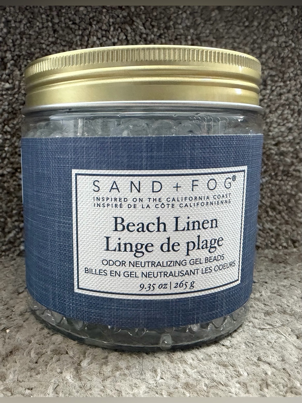 ✨NWT✨ SAND+FOG: Odor Neutralizing Gel Beads -Beach Linen Scent